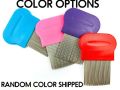 Hair Lice Comb Brushes Terminator Fine Egg Dust Nit Free Removal Stainless Steel. 
