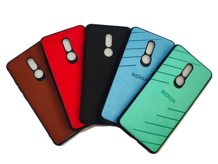 Nokia C3 Leather Design Back cover