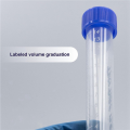 Cluellp-Scientific Conical Centrifuge Tubes 15ML, [100 Pack] Plastic Test Tube with Screw Caps, Sterile Test Tubes with Lids. 