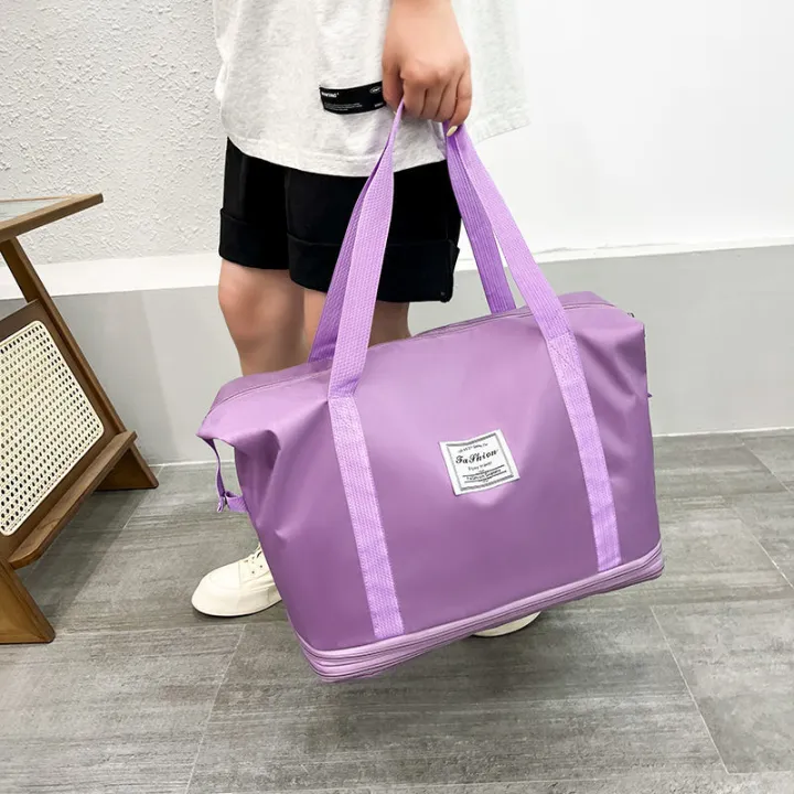 Travel%20Bags%20Women's%20Short-Distance%20Luggage%20Bag%20Large%20Capacity%20Student%20Handheld%20Small%20Travel%20Lightweight%20Waterproof%20Pending%20Storage%20Bag%20-%20Image%204