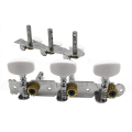1R1L Classical Guitar Locking String Tuning Pegs Keys Tuners Three Position Steel Column Knob Tuners Chord Shaft. 