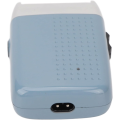 Washable and Rechargeable Travel Man Hair Clipper Portable Rechargeable Shaver Shaving and Haircut Dual Skills Blue. 