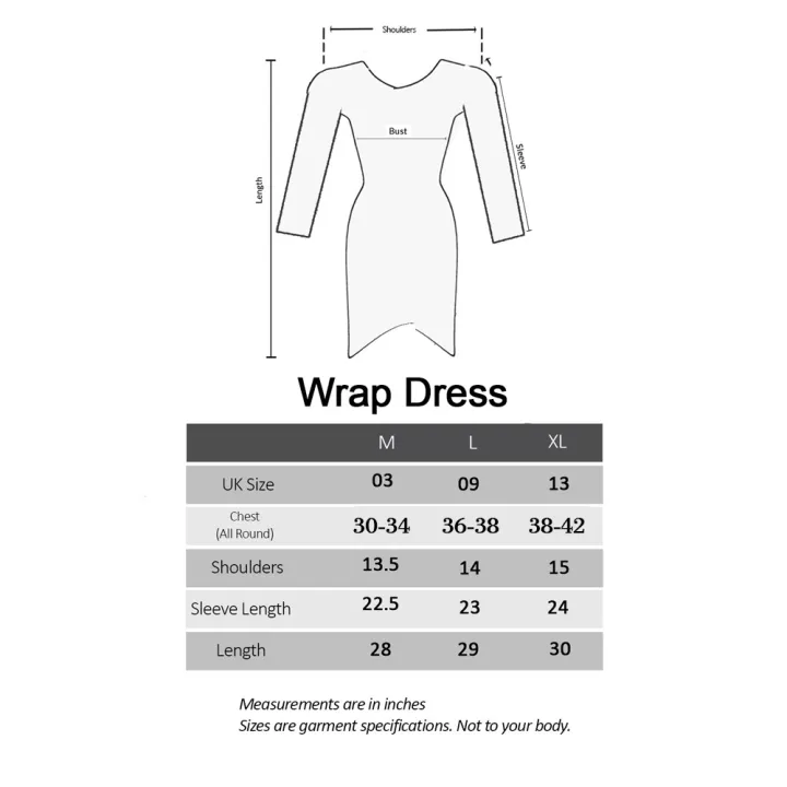 Stylish%20Plain%20Black%20Long%20Sleeve%20Bodycon%20Wrap%20Dress%20Dress%20Short%20Gown%20Women%20Girl%20Frock%20Ladies%20For%20Party%20-%20Image%202