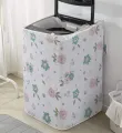 Waterproof Washing Machine Cover  Top Loading 5-8 Kg Flower/ Design Printing Dust Proof Style. 