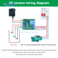 NE555 5V/12V Water Level Automatic Controller Liquid Sensor Switch Solenoid valve Motor Pump automatic control Relay Board. 
