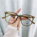 Trendy Square Glasses For Women Men Anti Blue Light Bloking Ultralight PC Frame. 