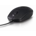 Computer Mouse Dell MS111 Wired Mouse USB Optical Mouse For PC, Apple, Mac, Android- Black Color. 