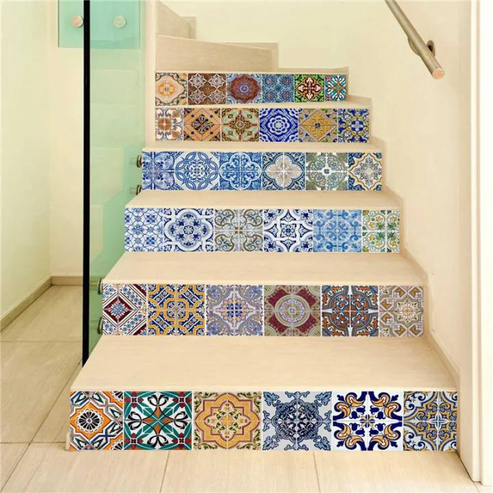 Cluellp-24X Peel and Stick Tile Backsplash Stair Riser Decals DIY Tile ...