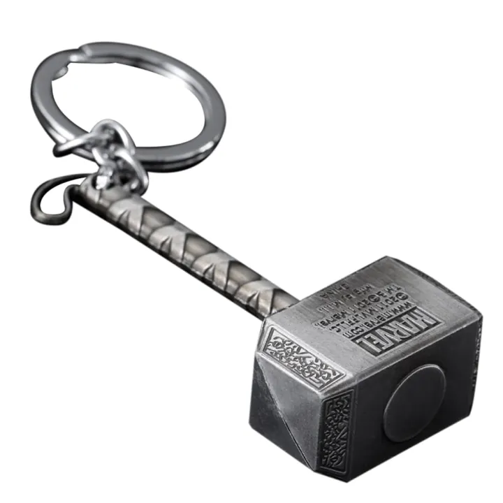 Gold%20&%20Silver%20Avengers%20Thor%20Hammer%20Endgame%20Weapon%20Pendant%20-%20Image%202