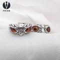 Prism Finger Ring Ultralight Adjustable Owl Ring with Big Eyes Simple Style Finger Band for Women Men Engagement Wedding Jewelry Gift. 