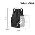 Waterproof Gym Fitness Travel Sport Bag Portable Hiking Climbing Backpack Basketball Soccer Pouch Combo Dry Wet Separation Bag. 