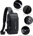 Best Men's Multifunction Anti-theft USB Shoulder Bag Man Crossbody Cross body Travel Sling Chest Bags Pack Messenger Pack For Male. 