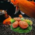 Aquarium Rock Decoration Stone Hideout Cave Crafts Tank Ornament for Table Living Room Yellow. 