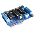 L293D Motor Drive Shield dual for arduino Duemilanove, Motor drive expansion board motor control shield. 
