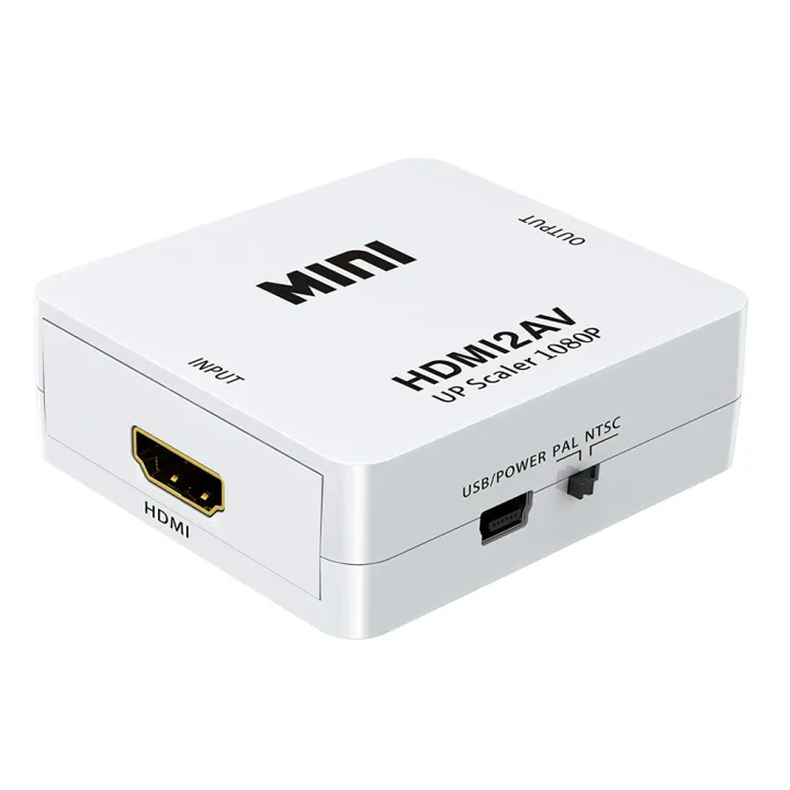 HDMI%20to%20AV%20Adapter%20HD%20Video%20Converter%20Box%20HDMI%20to%20RCA%20AV/CVSB%20L/R%20Video%201080P%20HDMI2AV%20Support%20NTSC%20PAL%20-%20Image%206