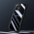 Quiberk for Xiaomi 11 Lite 5G NE / Mi 11 Lite Case Edge-Reinforced Shockproof Hard Transparent Phone Cover. 