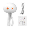 Cute Jellyfish Baby Night Light Dimmable Baby Bedside Lamp Silicone Kids Night Lights for Bedroom 3 Light Modes Built-in Battery Tap Control with Flexible Octopus Tripod. 