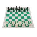 Folding Travel Portable Chess Set Roll-up Board Games 15"x3" for Kids Home. 