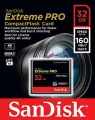 SanDisk 32GB Extreme Pro CompactFlash Memory Card (160MB/s). 