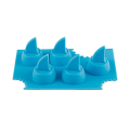 LKPCIGCXM Silicone Sharks Fin Shape Ice Tray for Freezer,Diy Sharks Fin Jello Mould Mold, Sharks Lovers Ice Molds Gift 2pcs. 