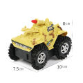 Military Tank Tumbling Tank, Bump and Go Action Toy Car For Kids. 
