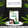 Banjaras Black Henna ( Aloe Vera + Henna ) | 50g ( 10g x 5N ) | KStore |. 