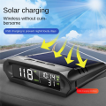 1 Set GPS Speedometer Overspeed Alarm Distance Altitude Up Display Solar Car Time Altitude Temperature Speed Alarm. 