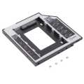 Hard Disk Drive Caddy 9.5mm Universal For CD/DVD-ROM Optical Bay 2nd SATA HDD SSD. 