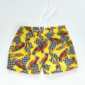 Yfashion Boys Cotton Swimming Trunks Summer Cartoon Printing Quick Drying Sports Training Swimming Shorts. 