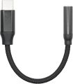 Type-C to 3.5mm Aux Adapter (1PCS) – USB-C to Audio Jack Converter for Headphones, Earphones, and Car AUX Inputs. 