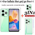 BLKNAIM 3in1 Full Cover Anti-Spy Screen Protector For infinix Hot 40 Hot 40i Hot 40pro Privacy Glass Hot 40pro Tempered Glass Le. 
