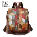 LouisWill Women Backpack Bohemia Backpacks Travel Shoulder Bag Fashionable Ladies Backpack Casual Simple Student Bags Laptop Backpacks Lightweight Anti-theft Backpacks. 