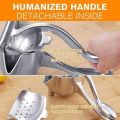 Manual Juice Squeezer Portable Aluminum Alloy Hand Pressure Juicer  Orange Lemon Sugar Cane Juice Kitchen Fruit Tool. 