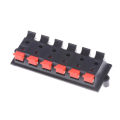 12 Way 2 Row Push Release Connector Plate Stereo Speaker Terminal Strip Block Encounter. 