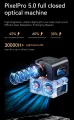 Wanbo Mozart 1 Pro Projector with Wifi and Bluetooth, Android TV 11 Movie Projector, 900ANSI Lumens Smart Projector 4K Support, 2*8W Speakers, Auto Focus, Object Avoidance and Screen Adaption. 