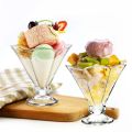 Glass Dessert Bowls Ice Cream Sundae Set Of 1 Fruit Cocktail Pudding Dishes Cup   Ice Cream Glass Bowl - 1Pcs. 