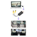 USB to Cvbs Video output Adapter to RCA interface Cable usb input 2 port vedio outbut to Car Radio Accessories Android TV Player. 
