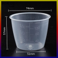 【ZOSR】 Useful 10 Pcs Food Grade Plastic Rice Measuring Cup Rice Cooker Measurement Tools for Dry and Liquid Ingredients (160ml). 