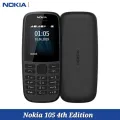 Nokia 105 Dual Sim 4th Edition With Warranty Feature Push button Phone 1.77" Display Battery Long Standby Flashlight Radio. 