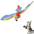 Flying Bird Cat Toy Simulation Bird Interactive Cat Toy Automatic Hanging Eagle Flying Bird Funny Cat Toys for Indoor Cats with Sound and Light well made. 