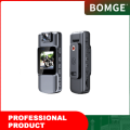 Mini body camera, portable camera with 180° rotatable lens and rear clip, night vision motion detection, suitable for cycling, outdoor sports, duty recording. 