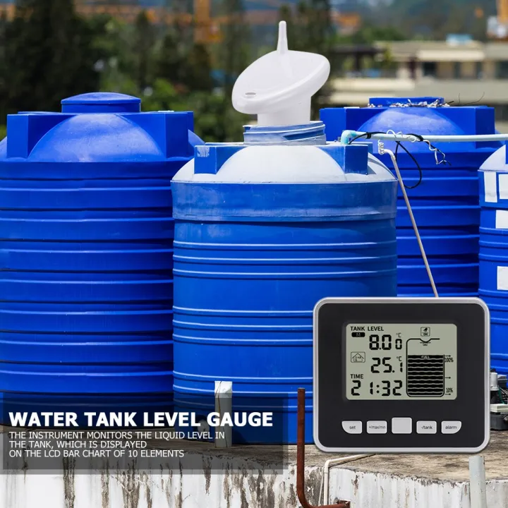 Kit%20Measuring%20Tank%20Liquid%20Ultrasonic%20Flow%20Wireless%20Monitor%20Alarm%20Meter%20Level%20Water%20Sensor%20Time%20Transmitter%20Depth%20-%20Image%203