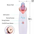 Electric Blackhead Remover Vacuum Suction Kit USB Rechargeable Portable Face Deep Nose Acne Pore Cleaner Pimple Eraser Multifunctional Skin Care Beauty Device. 