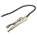 10 inch Chain Vise Clamp Plier Locking Grip Wrench Oil Filter Pipe 16.5 inch Chain Length. 