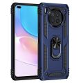 KEYSION Shockproof Armor Case for Honor 50 Lite 20 9A 9S PC+ Stand Phone Back Cover for Huawei Y7A Y9A Nova 8i Y60. 