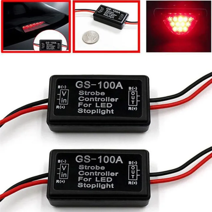 8PCS%20GS-100A%20Brake%20Light%20Flasher%20Module%202A%2024W%20High%20Brake%20Controller%20Tail%20Lamp%20Safety%20Prompt%20Controller%20-%20Image%207