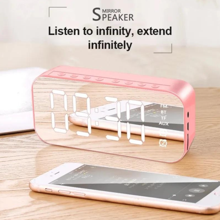 G10/Q5%20Portable%20Bluetooth%20Digital%20Alarm%20Clock%20Speaker%20FM%20Radio%20/Stereo%20Speakers/Hands-free%20Calling%20Support/Mirror%20Screen%20Dispaly/Support%20FM%20TF%20AUX%20/%20Phone%20Holder%20-%20Image%205