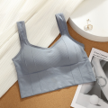 Thermal Summer New Style Breathable Inner and Outer Wear Vest Women No Steel Ring Gather Sports Underwear Sport Bra Workout Top. 