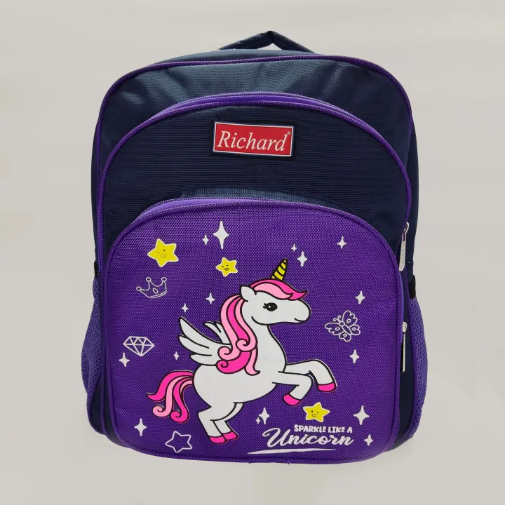 Richard%20Backpack%20-%20Unicorn%20Purple%20%20(RB10)%20%20School%20Outdoor%20Daily%20Use%20Student%20Backpack%20school%20kid%20bag%20travel%20back%20pack%20-%20Image%203