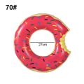 Inflatable Donut Pool Float Cartoon Swim Ring for Adult Kids Swimming Circle Air Mattress Pool Toys for Summer Party Beach. 